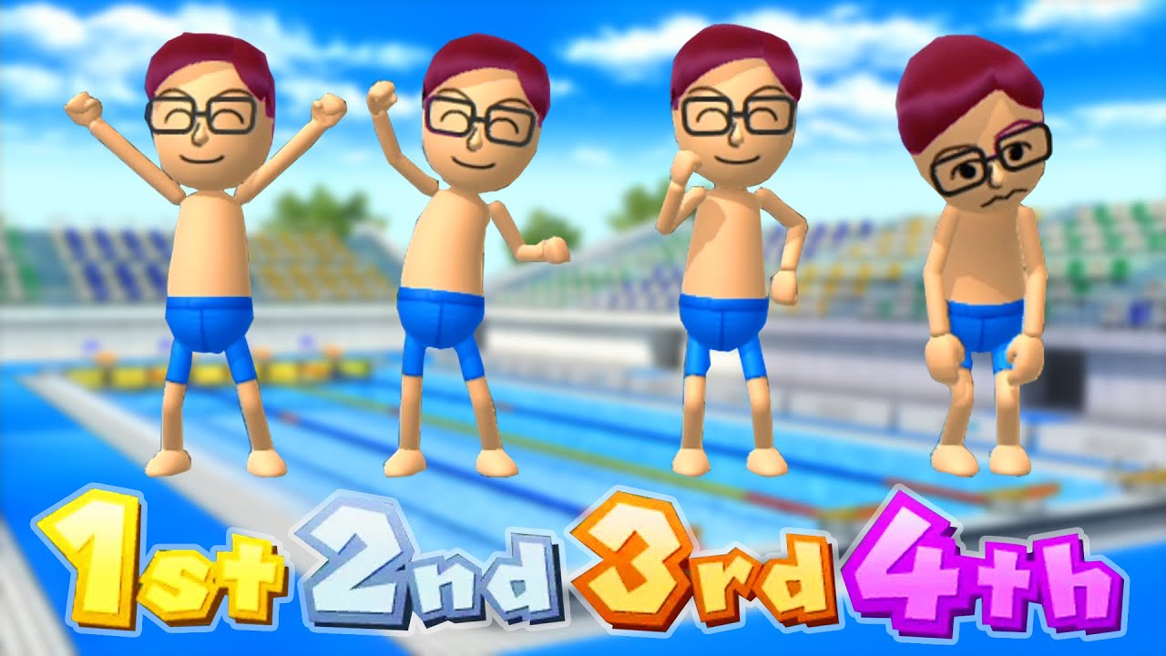 Wii Party U Minigames - xHnTx Vs Paula Vs Jesús Vs Pavel