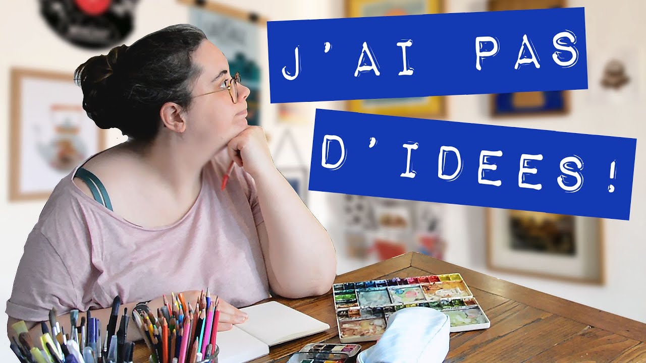 JE SAIS PAS QUOI DESSINER! 8 idées de dessin pour ne plus jamais avoir peur de la page blanche !