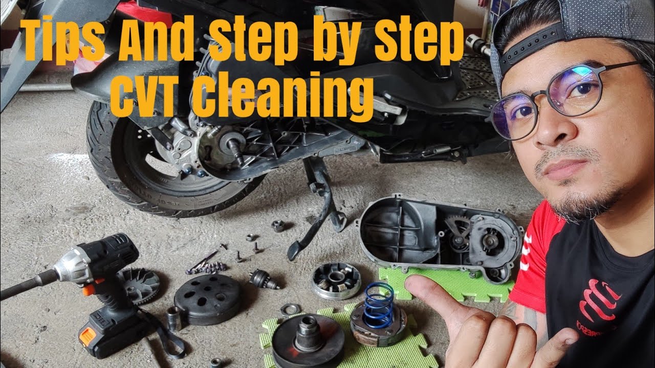 Tips And Step by Step CVT Cleaning I Suzuki Burgman Street 125