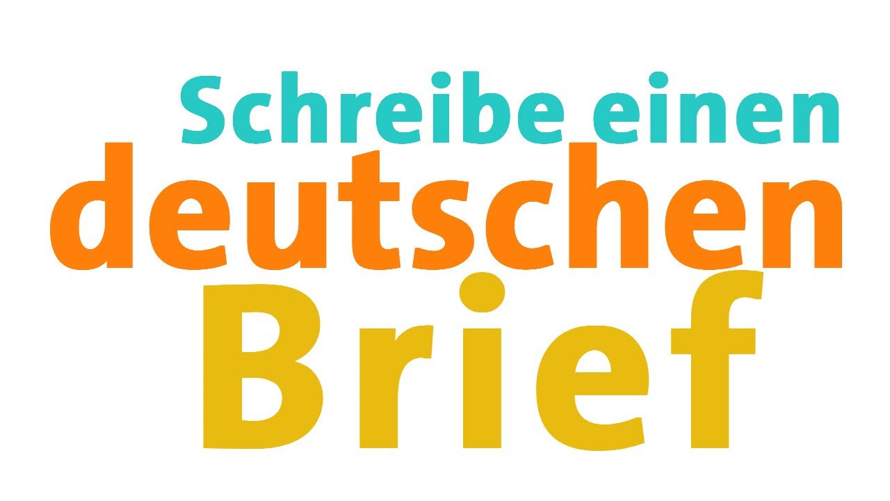 Brief schreiben - Mündliche Deutschprüfung - Slow German #206