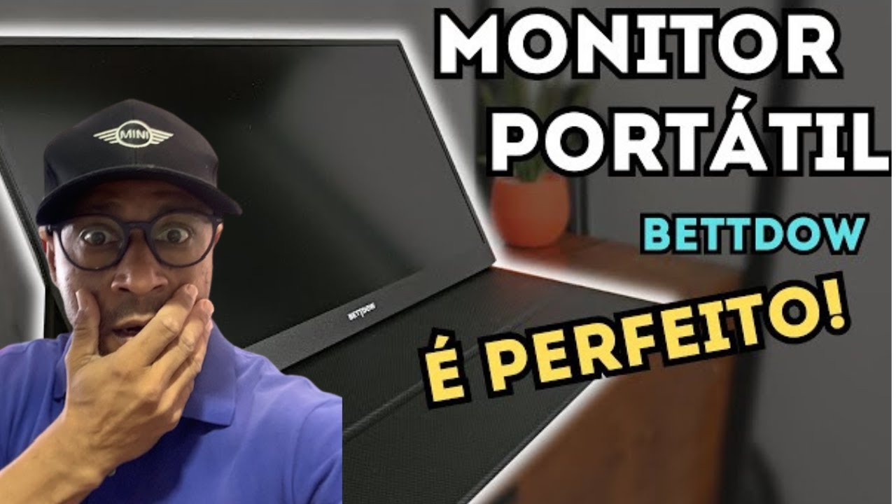 Monitor  PORTÁTIL BETTDOW! muito custo BENEFÍCIO.