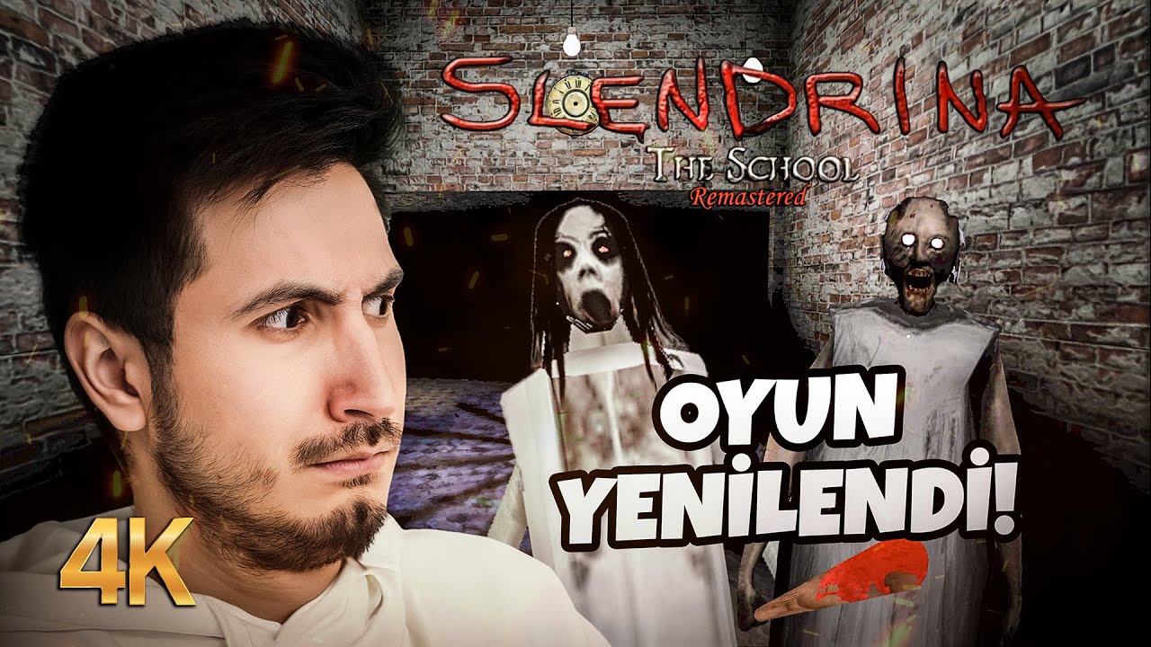 GRANNY, SLENDRINA'NIN OKULUNU ZİYARET EDİYOR! | Slendrina : The School - Remastered