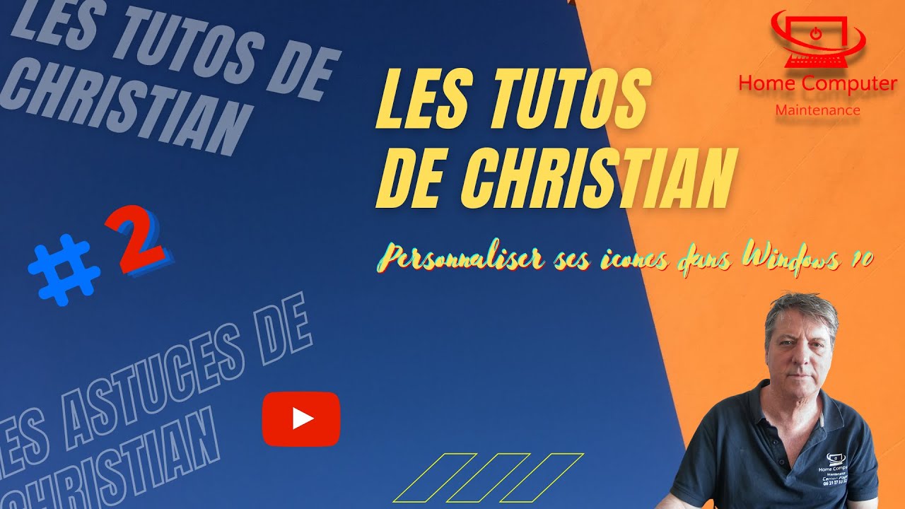 Astuces de Christian #2 Personnaliser ses icones dans Windows 10