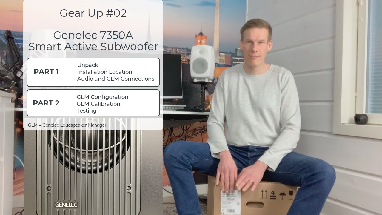 Lukas Elektrik - Gear Up #02 - Genelec 7350A Subwoofer - PART 1