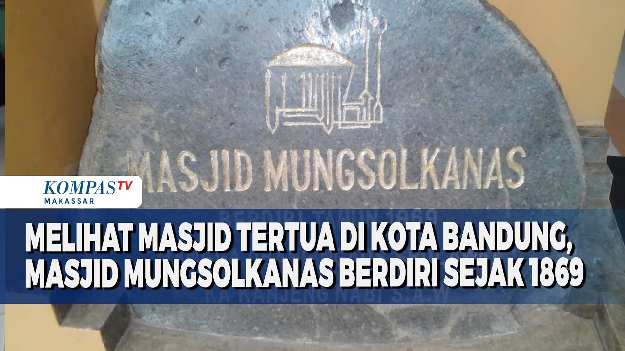 Melihat Masjid Tertua Di Kota Bandung, Masjid Mungsolkanas Berdiri Sejak 1869