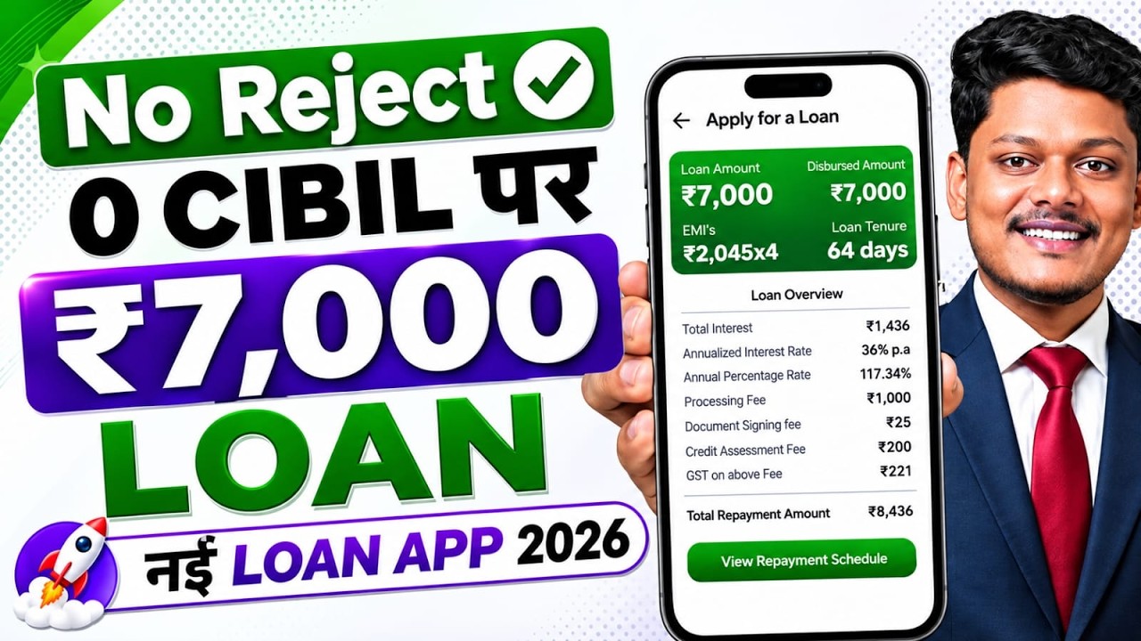 Low Cibil Score Personal Loan | Kharab Cibil Per Loan App 2026 | Low Credit Score Personal Loan App