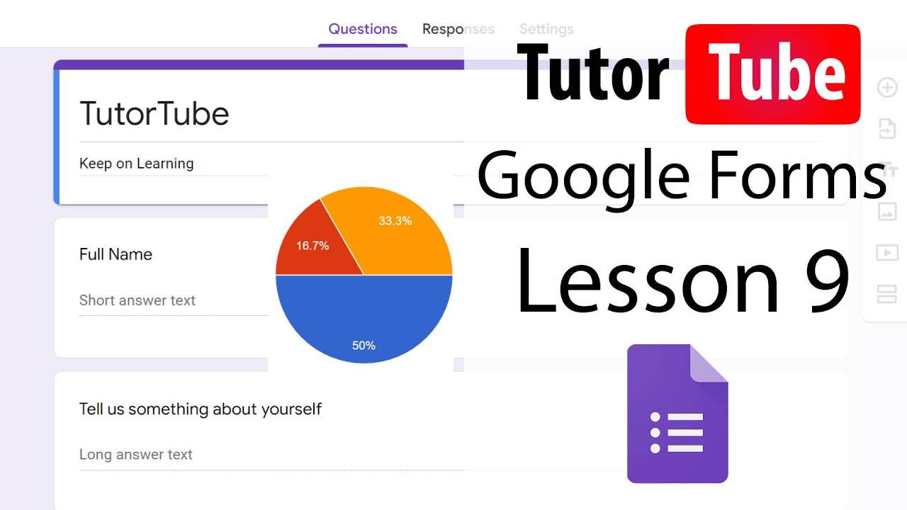 Google Forms Tutorial - Lesson 9 - Linear Scale, Multiple Choice Grid and Tick Box Grid