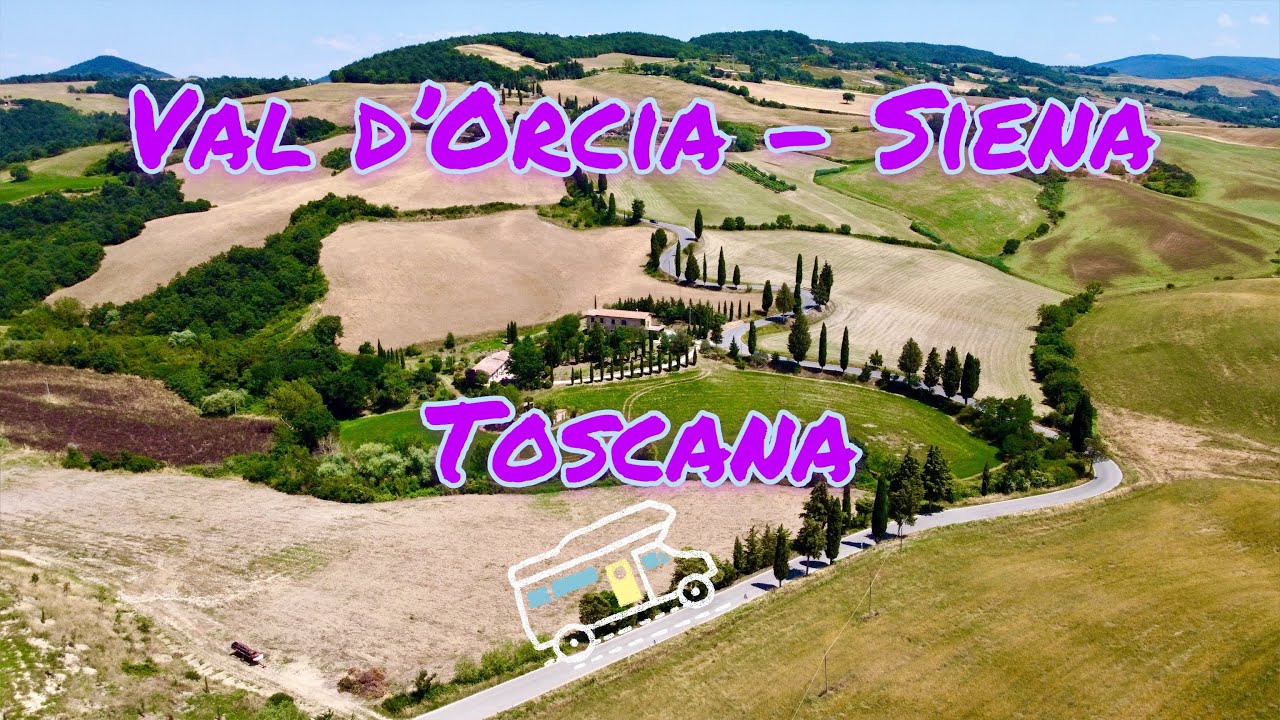 Toscana in Camper: Sosta libera a Principina Mare -Talamone - Grosseto - Val d’Orcia - Pienza- Siena