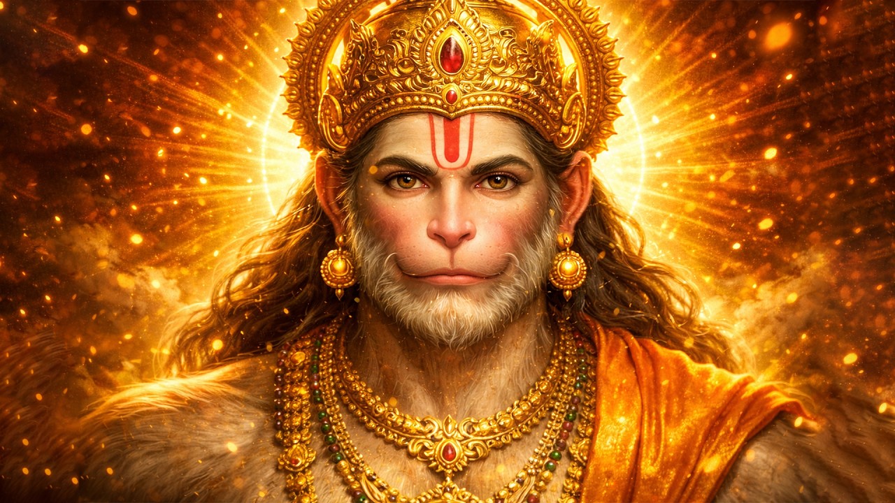 Powerful Hanuman Mantra | Remove Fear & Negative Energy | Divine Healing Chant