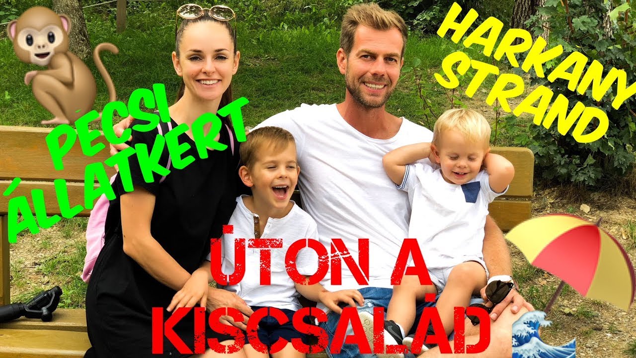 Pécsi Állatkert - Harkányi Strand VLOG - Úton a KisCsalád