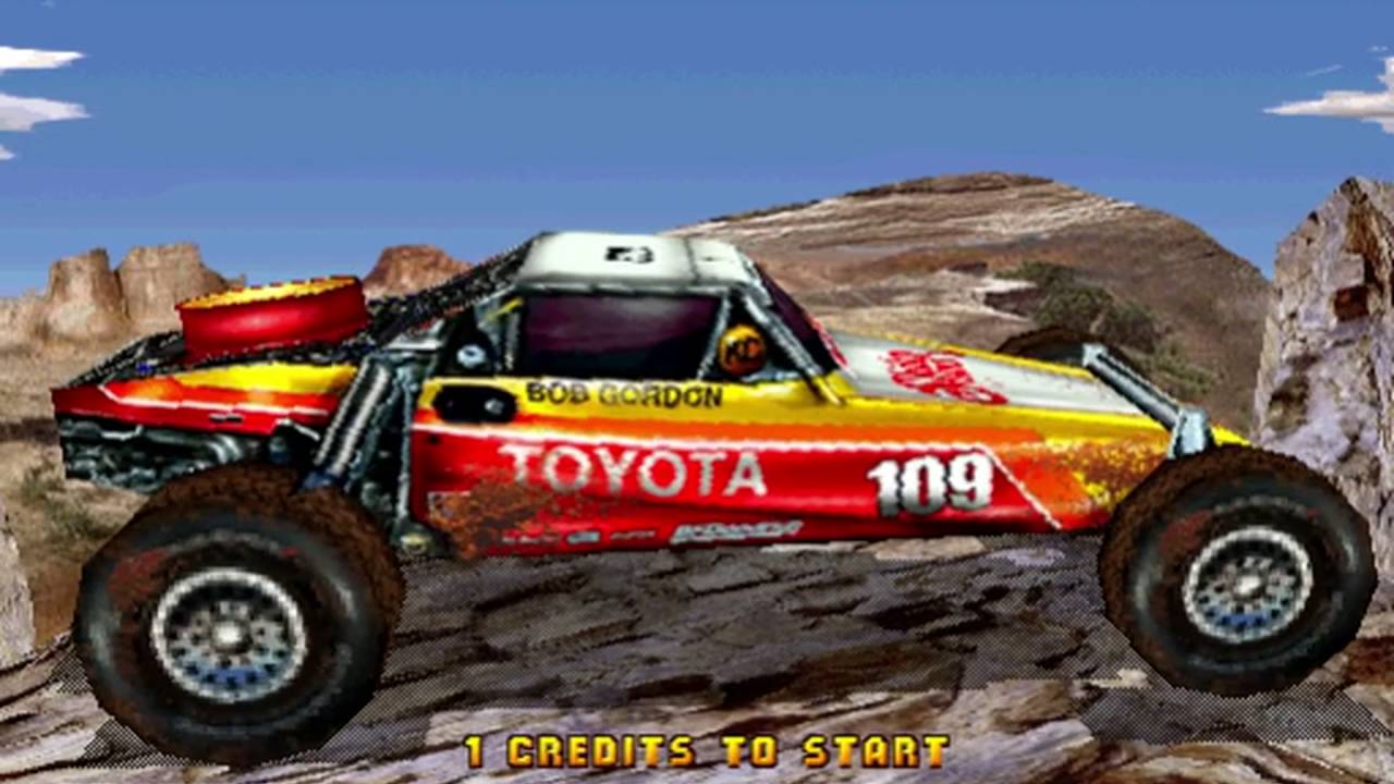 Off Road Challenge (Midway 1997)  Attract Mode 60fps