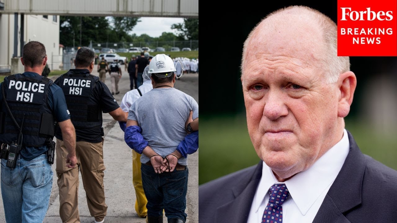Reporter Asks Tom Homan Directly: Is ICE Stopping People Because They Simply Look Somali?