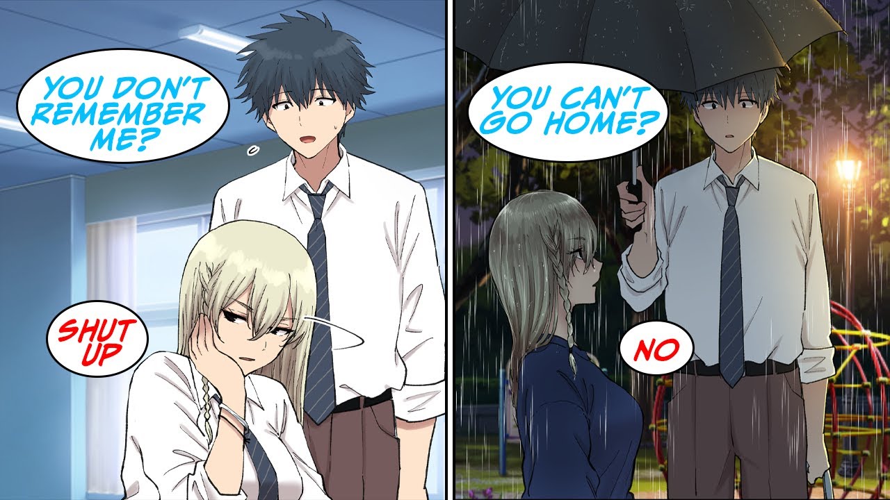 This new girl came to our school, but then… [Manga Dub]