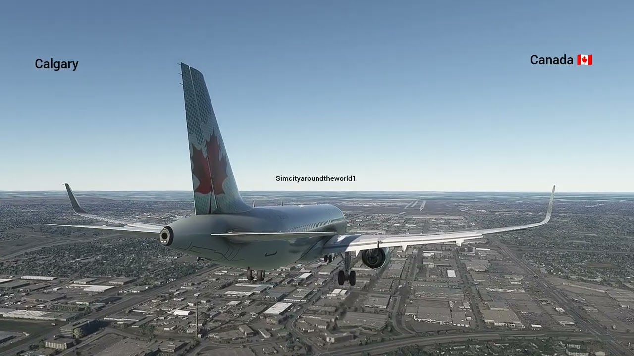 Landing at Calgary ,Canada 🇨🇦 International Airport Hit that Subscribe Button for more 