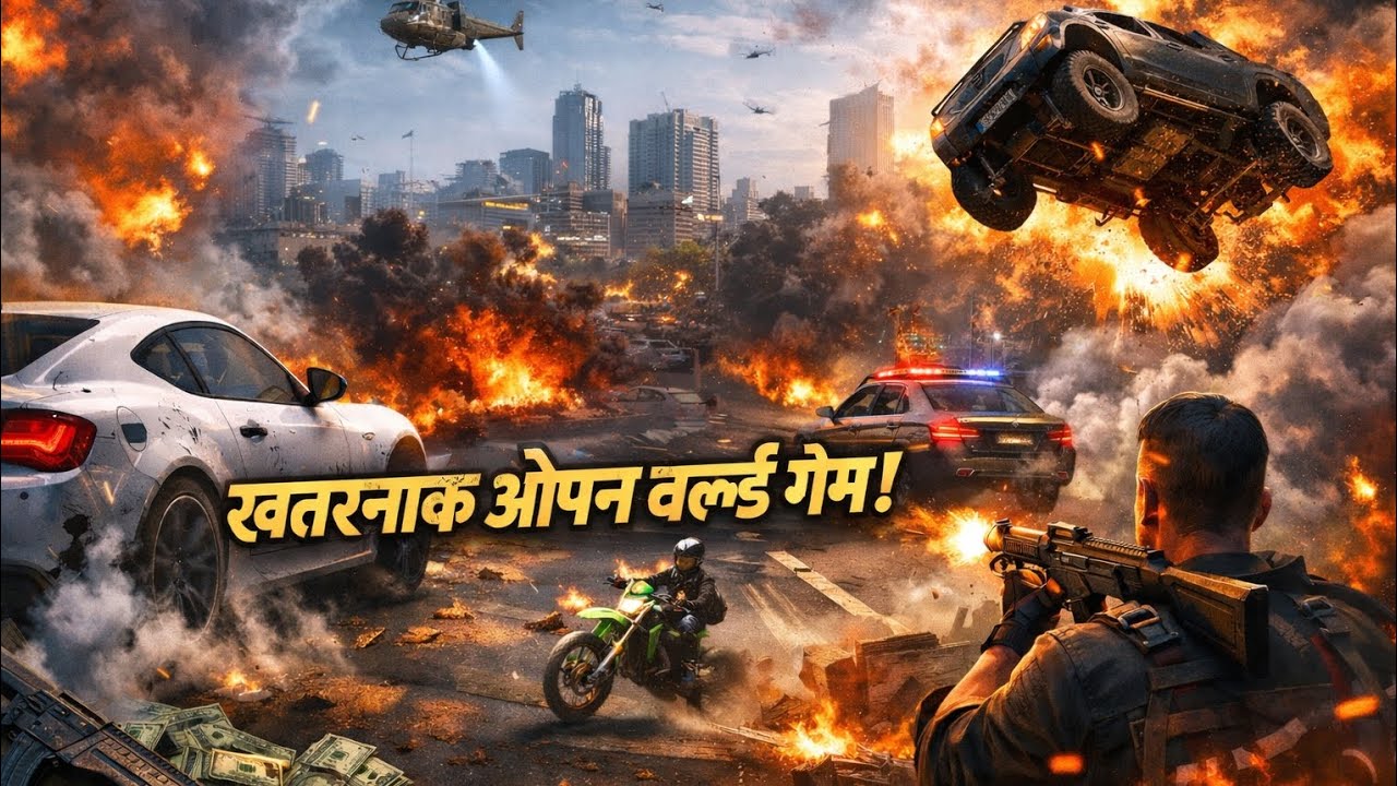 NEW GAME 🎮 TELLER WATCH खतरनाक Open World Game 😱 | Police Chase 🔥 Blast & Action | Full Gameplay