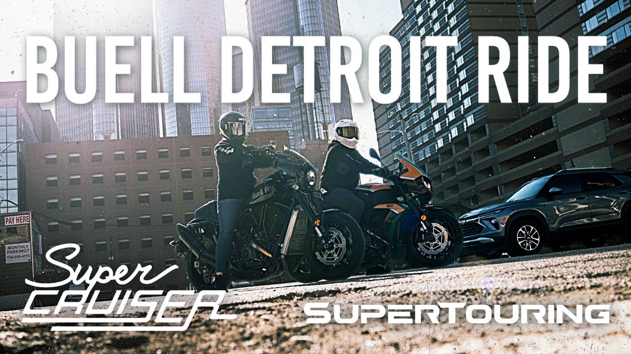 Buell Super Cruiser & SuperTouring | Riding in Detroit, Michigan