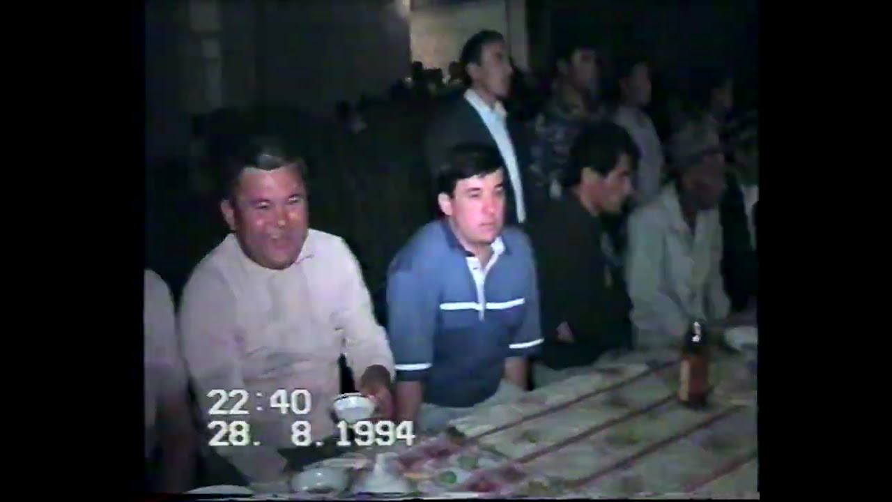 Архив.6-кисм. 28.08.1994 йил Жуманиёзов Йўлдош ака хонадонида қўшалоқ тўй.