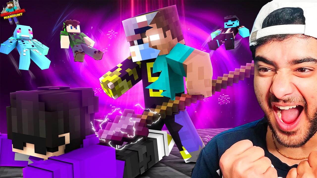 Funniest HEROBRINE HUNT with Himlands Gang ft. @YesSmartyPie  @ezio18rip  @DREAMBOYYT 