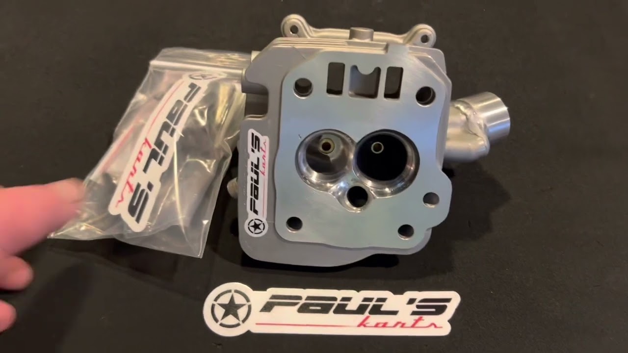 Predator 224 build, head welded, big valve installed, welded intake // Paul&rsquo;s karts