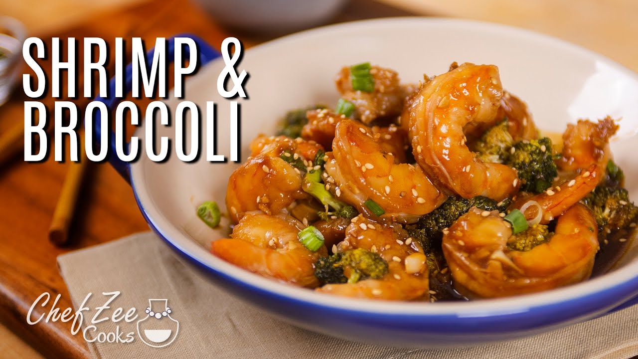 Shrimp and Broccoli Recipe | Shrimp Broccoli Stir Fry | Chef Zee Cooks