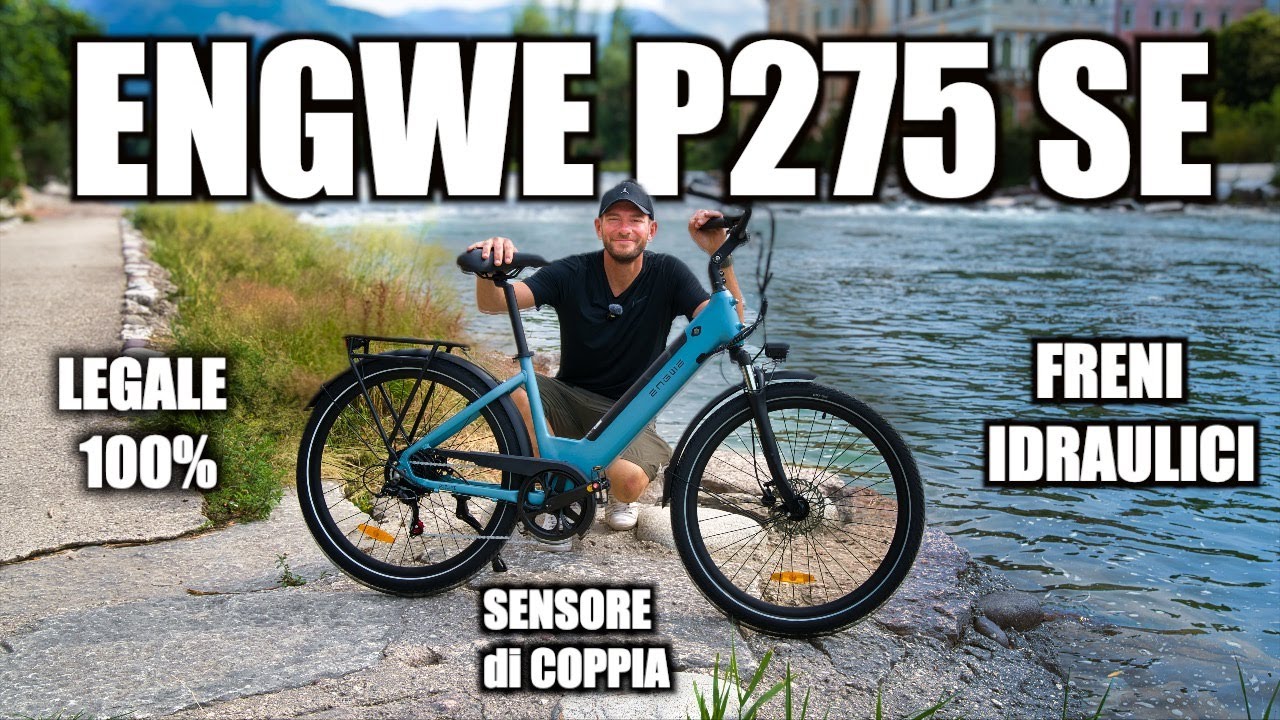 Bici Elettrica ENGWE con Sensore di Coppia e TANTA Autonomia | NOVITÀ2025 ! ENGWE p275 SE