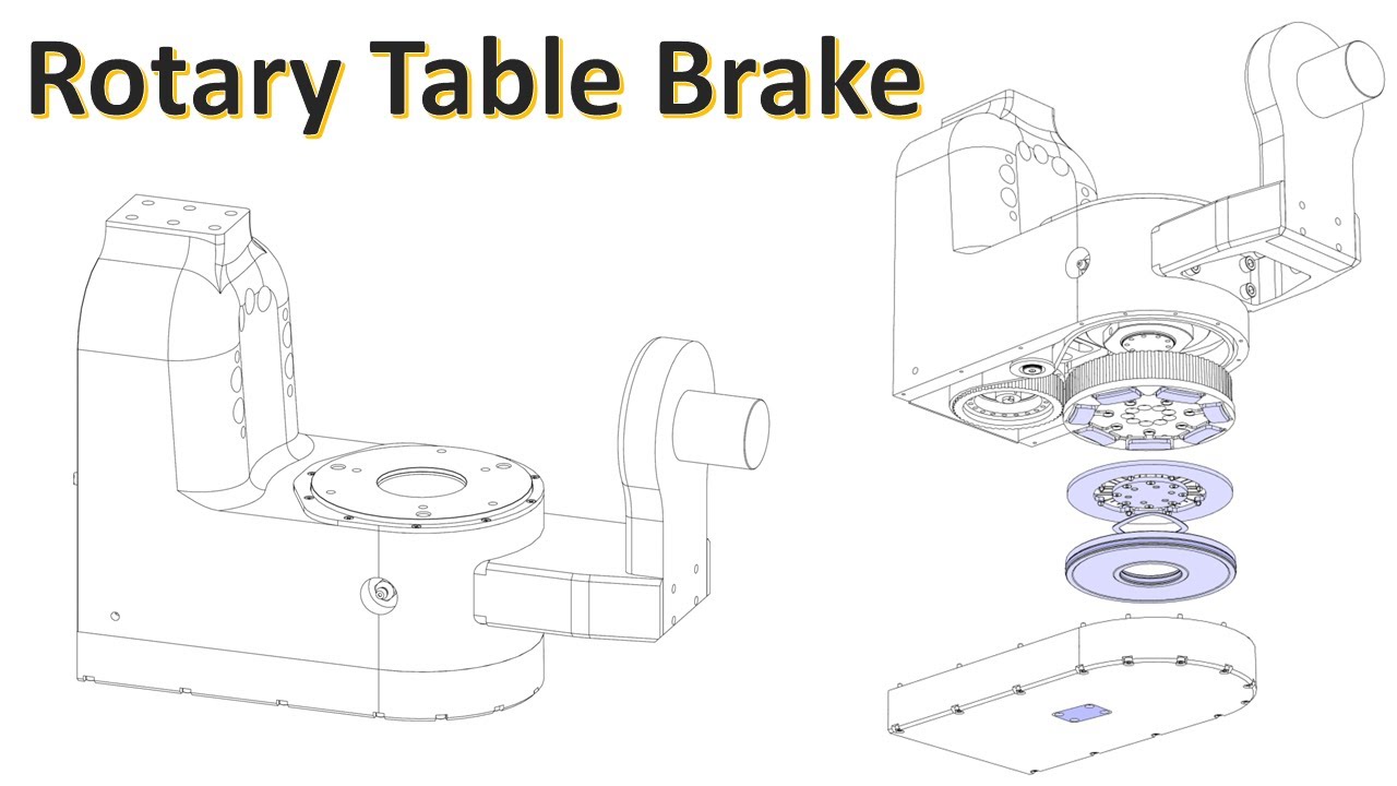 DIY CNC Mill: Rotary Table C-Axis Brake
