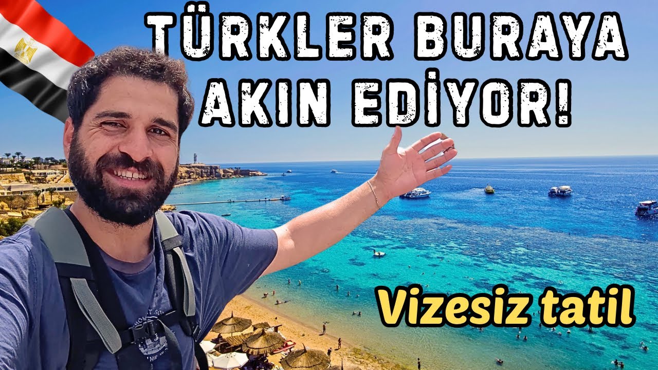 TÜRKLERİN UCUZA TATİL YAPTIĞI YER! - VİZESİZ ŞARM EL ŞEYH 🇪🇬 ~220