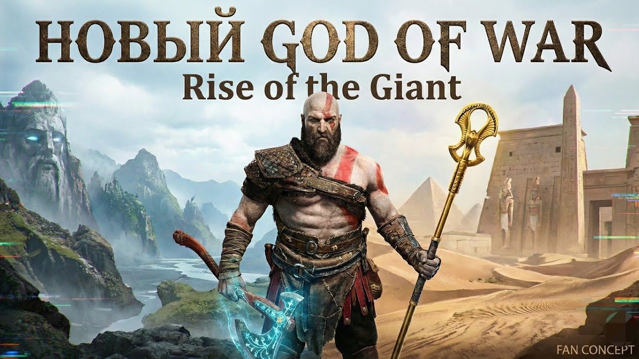 Новый God of War Rise of the Giant или происки фанатов? 
