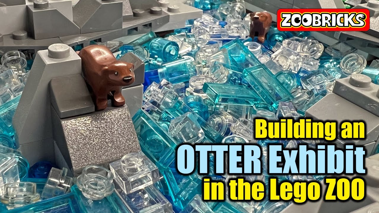 Building an Otter Exhibit in the Lego Zoo