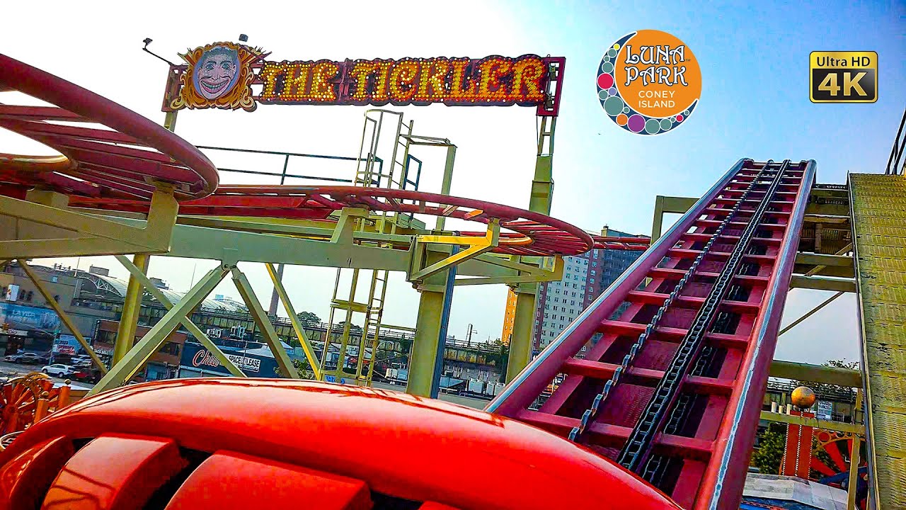 2023 The Tickler Roller Coaster On Ride 4K POV Luna Park Coney Island