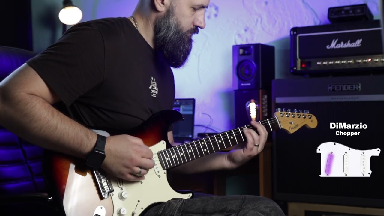 Fender 50s vs DiMarzio Chopper + Area 58 | Pickup Comparison