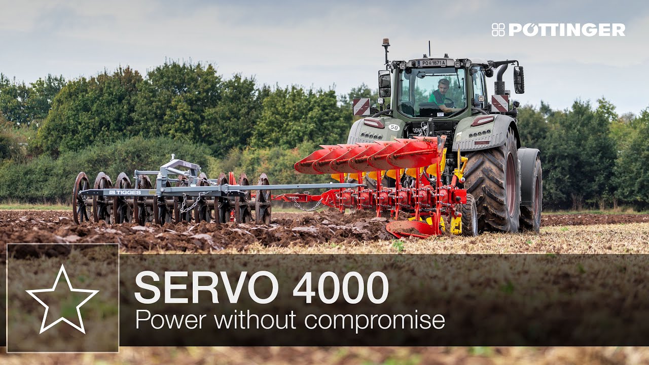 SERVO 4000 hitch-mounted reversible plough – highlights | PÖTTINGER
