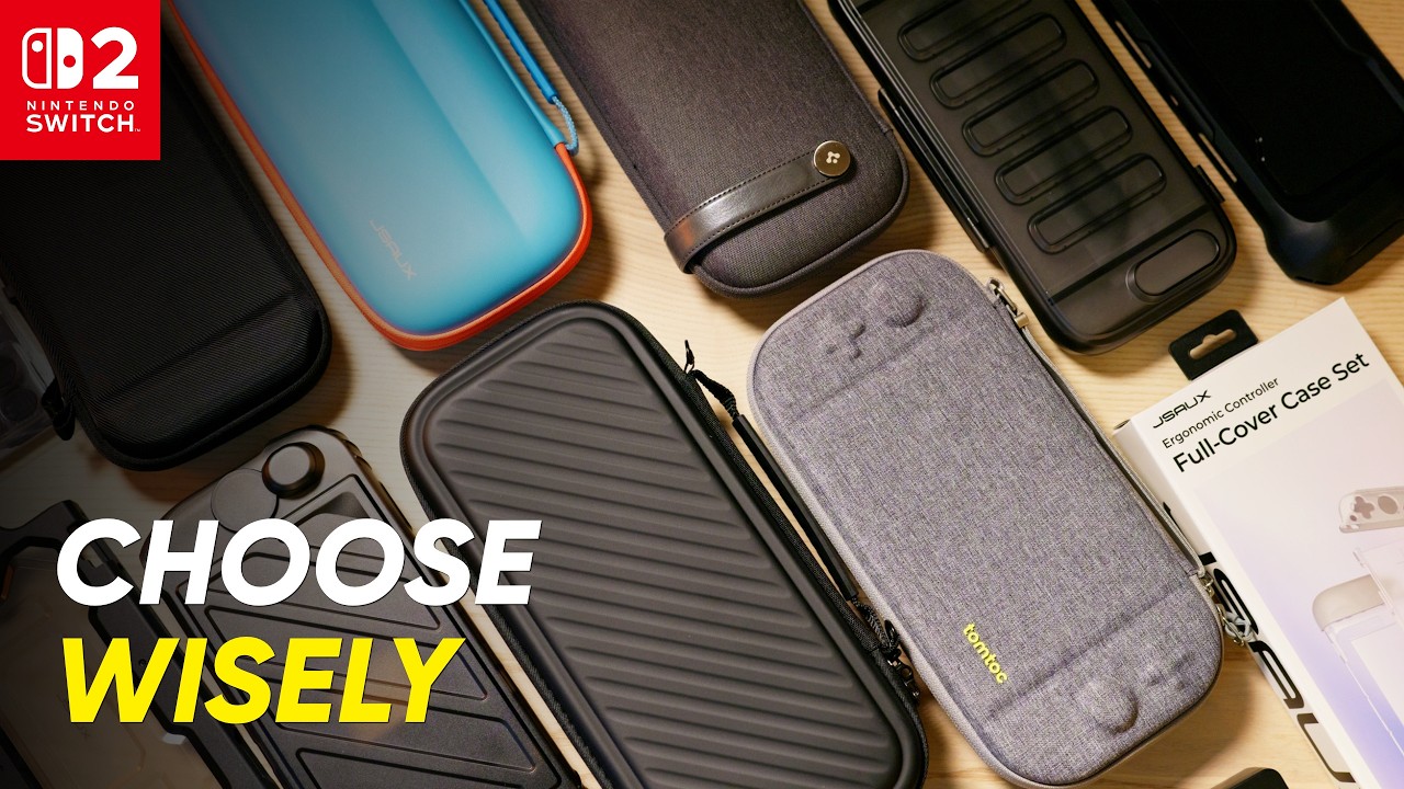 The BEST Nintendo Switch 2 Carrying Cases, Accessories, and Grips Available Right Now
