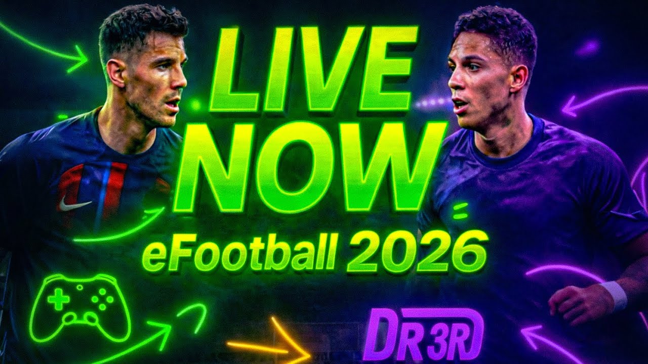 🔥 LIVE NOW: eFootball 2026 – Rank Push + Friendly Battles!