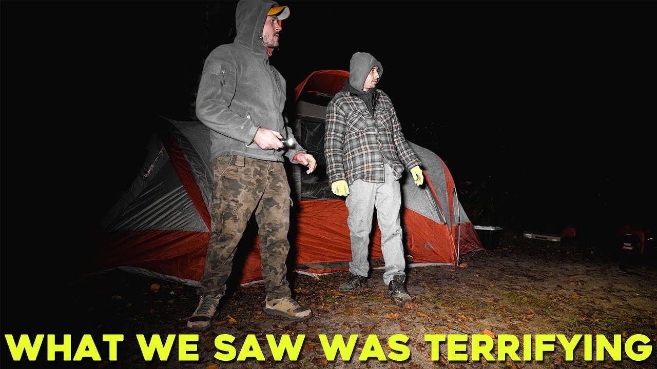 (WHAT WE SAW WAS TERRIFYING!) We Camped in the HAUNTED WOODS THAT WILL MAKE YOU RUN FOR YOUR LIFE