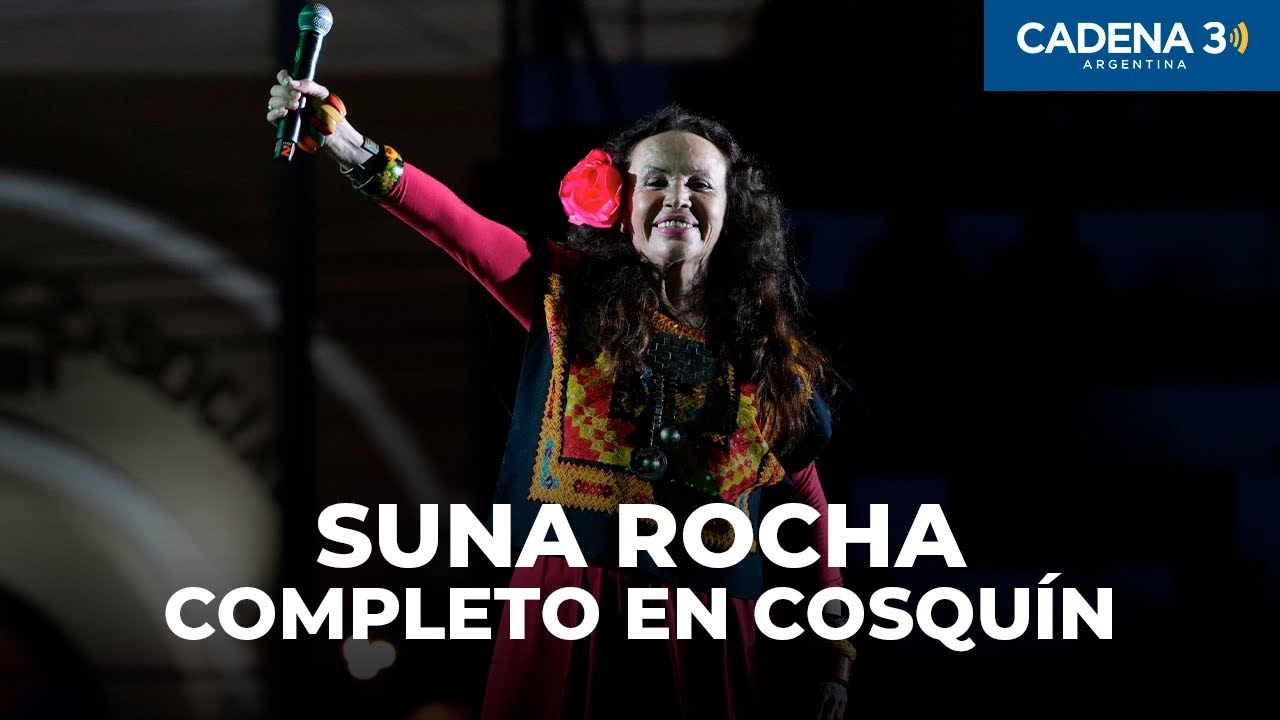 SUNA ROCHA - Recital COMPLETO en COSQUÍN 2025 | Cadena 3 Argentina