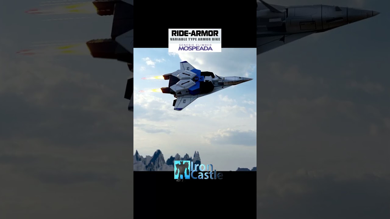 Robotech Next Generation / Genesis Climber MOSPEADA : Ride On #robotech #macross
