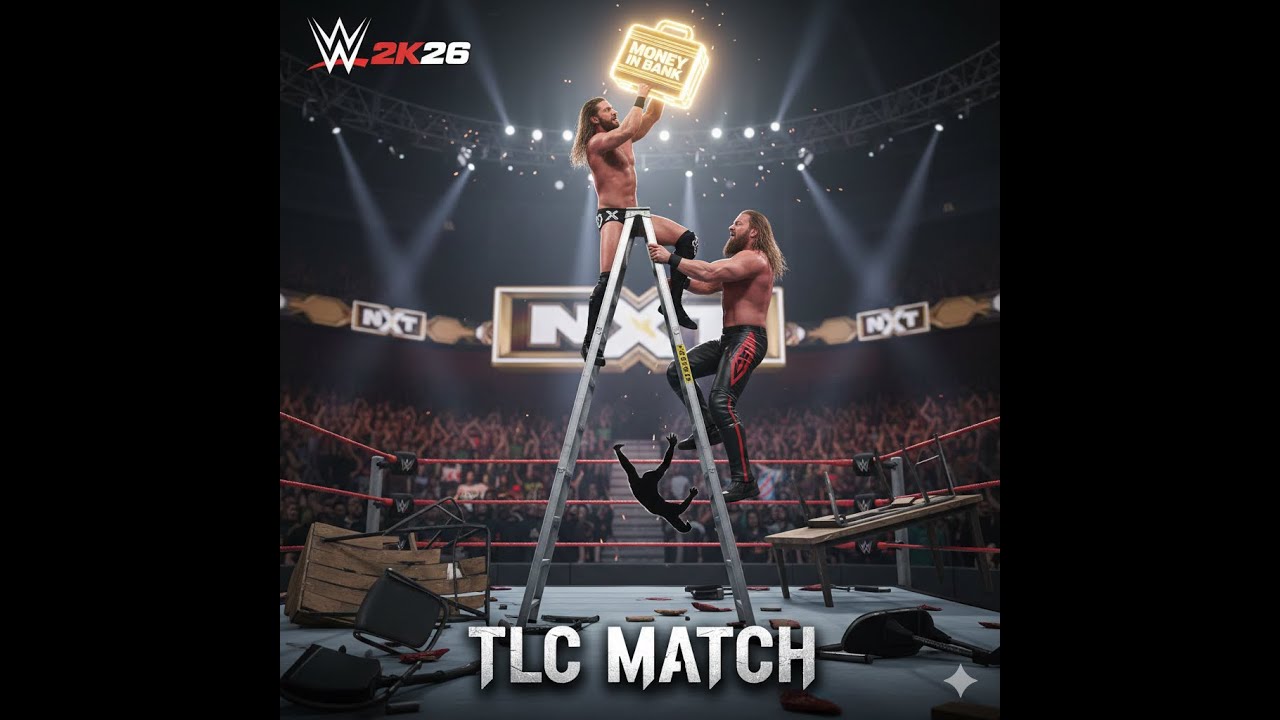 HBK vs Triple H: Brutal 10-Minute TLC War! | WWE 2K25 Gameplay #wwe #hbk #tripleh #wwe2k25