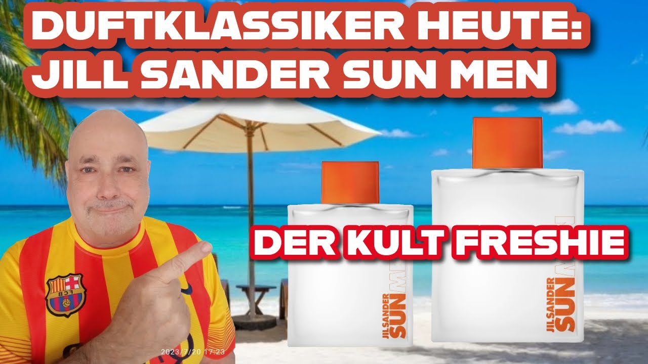 SUN MEN VON JILL SANDER DIE SOMMER IKONE VON 2002😎❤️