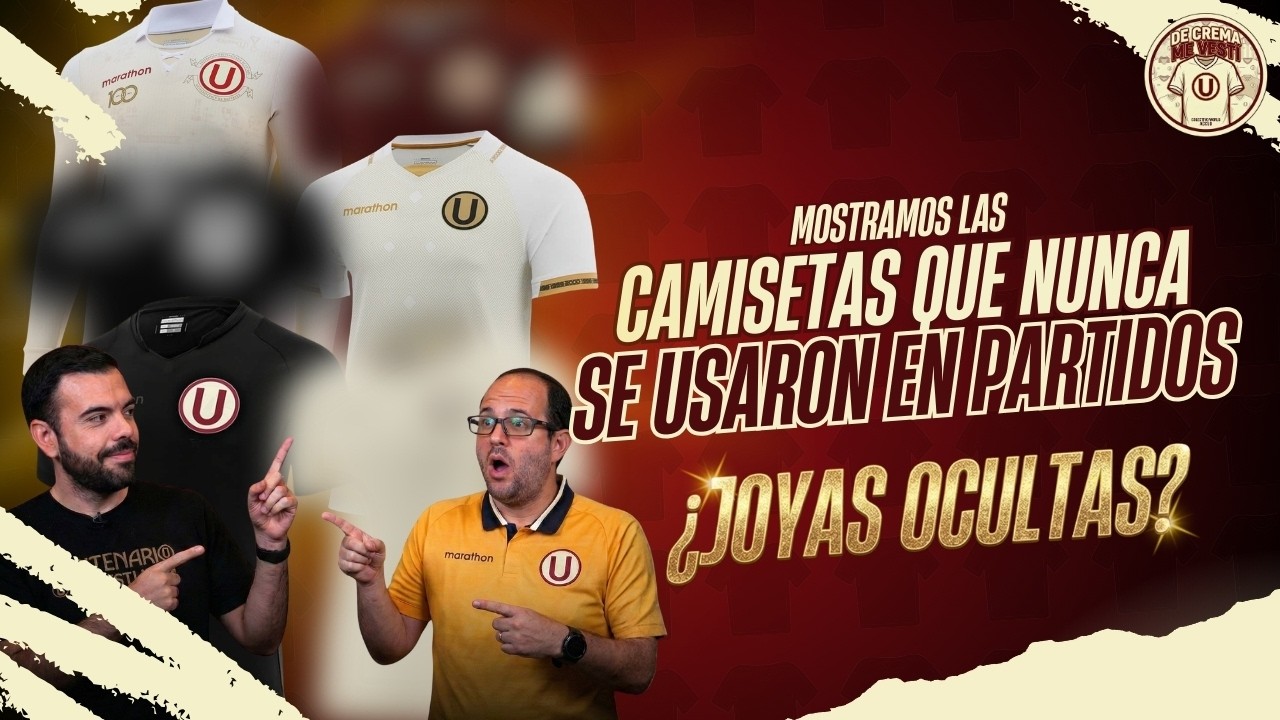 🚨 ¿JOYAS OCULTAS? Revelamos las camisetas de la 'U' que NUNCA se usaron | DE CREMA ME VESTÍ