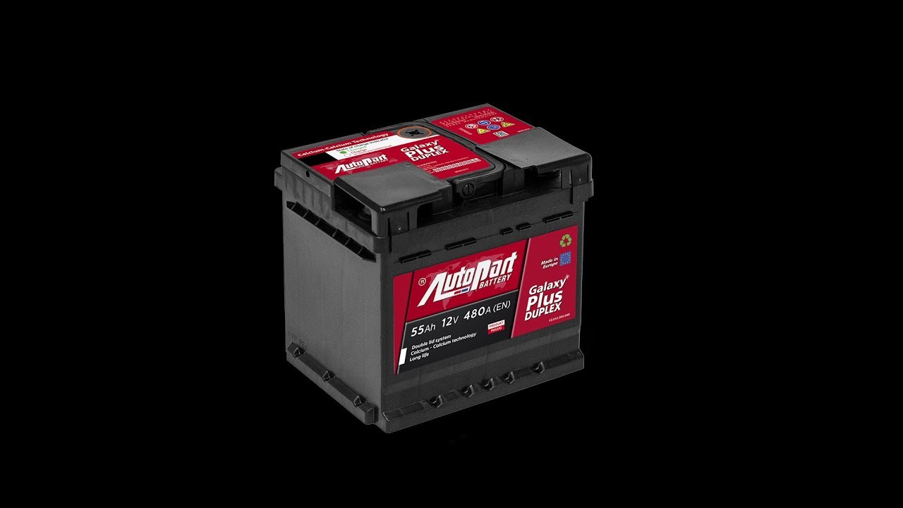 AUTOPART Galaxy Plus Duplex 55Ah. TEST