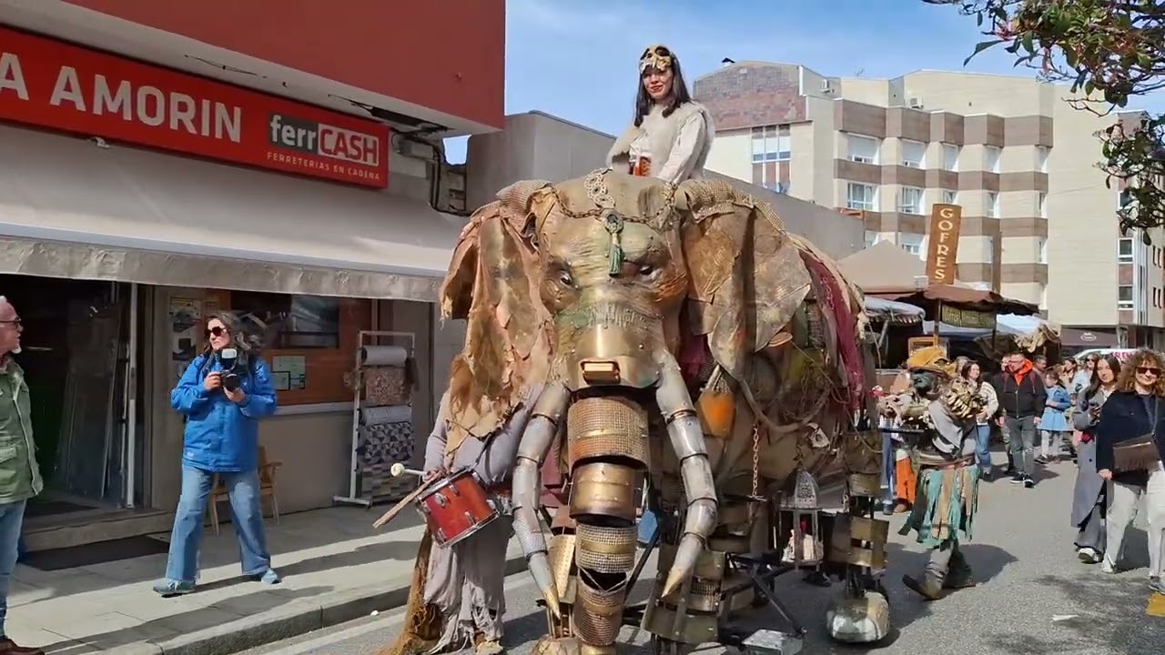 El Gran Elefante y los seres Fantásticos.