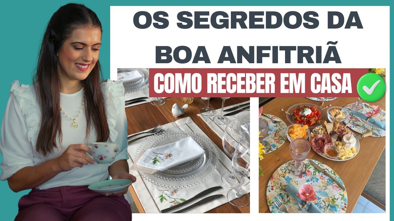 Receber em Casa | Como se Tornar uma Anfitriã Perfeita