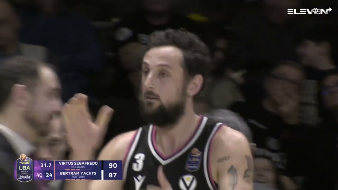 Il finale di Virtus Bologna-Tortona