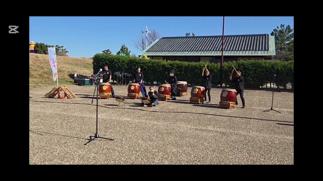 里海まつり　太鼓演舞　ハートワークひだまり