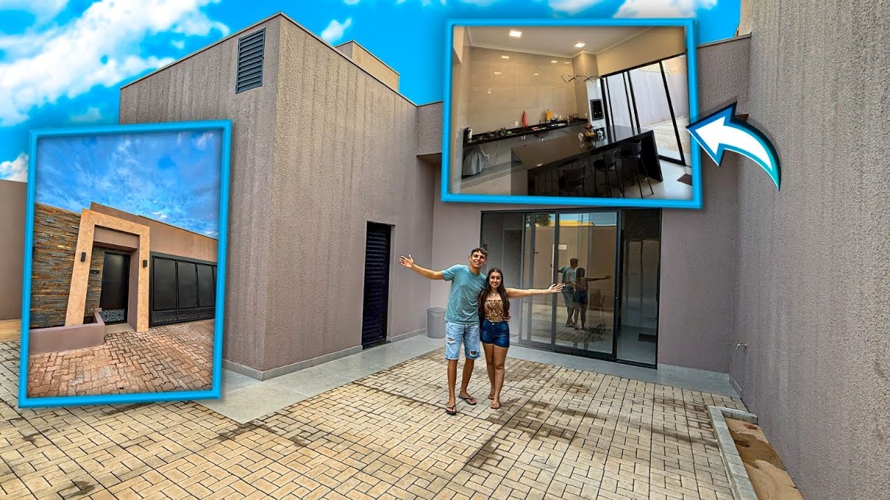ESSA É NOSSA CASA NOVA❤️ *TERMINAMOS A OBRA 100% *
