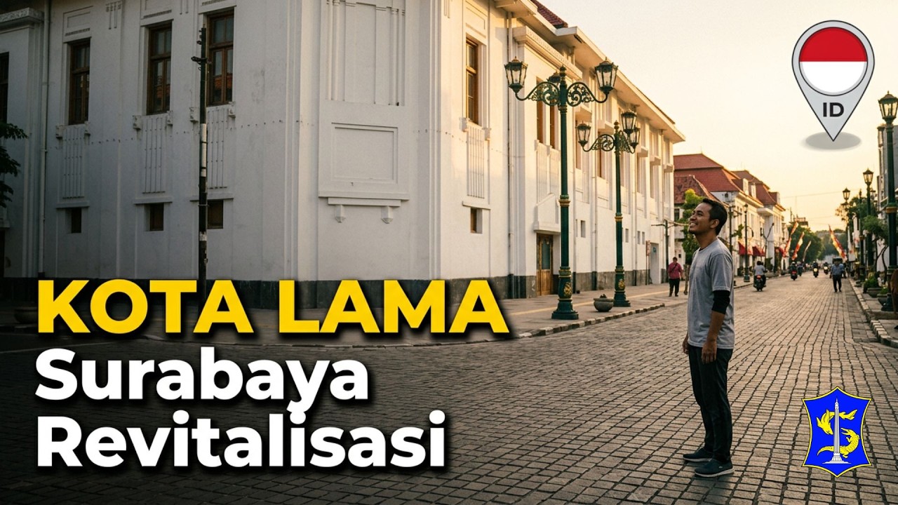 🇮🇩 Kondisi Terkini Revitalisasi Kota Lama Surabaya 오래된 도시 オールドシティOld City 古老的都市 Oude Stad #season 1