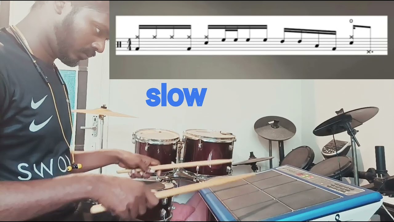 Fun beginner 🥁drum pad fill lesson 🥁 JUDA music