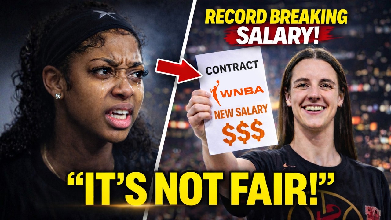 Angel Reese THROWS TANTRUM As Caitlin Clark's NEW WNBA PAY LEAKED!