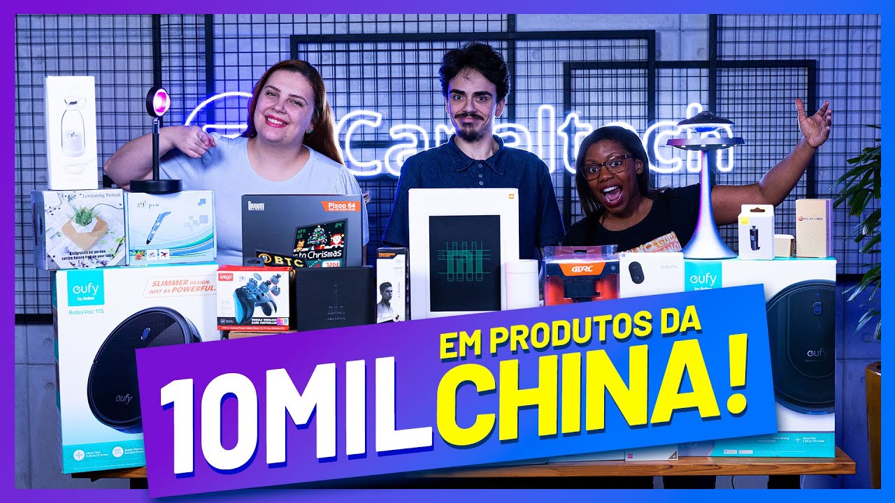 10.000 reais DE PRODUTOS DA CHINA - O QUE DÁ PARA COMPRAR?